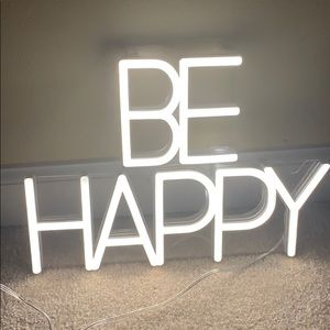 BE HAPPY light